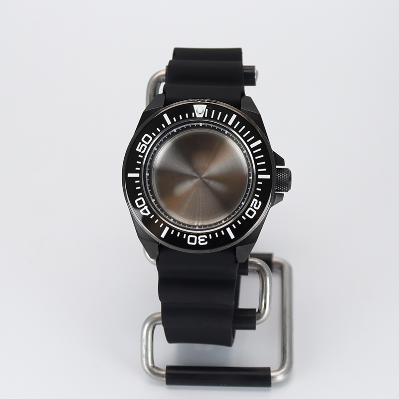 Rubber Strap Diver - 43.8mm Dalgıç Saati Kasası Kauçuk Kayış