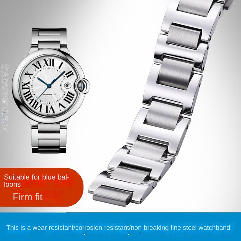 Cartier Watch Ballon Bleu - 14.8mm 16.8mm 18.11mm 20.12mm 22.14mm Dışbükey