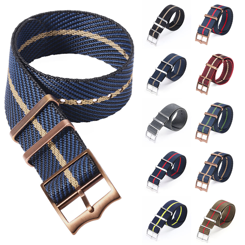 Nato Strap Nylon - Naylon Kanvas saat kayışı Tudor Askeri