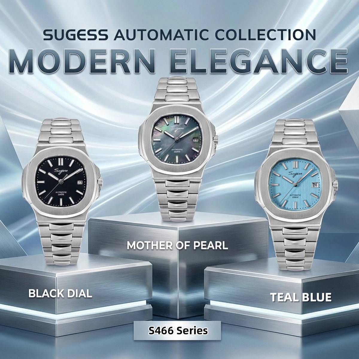 Sugess Erkekler İzle Otomatik  - Patek Philippe Watch Nautilus incelemesi ve fiyatı