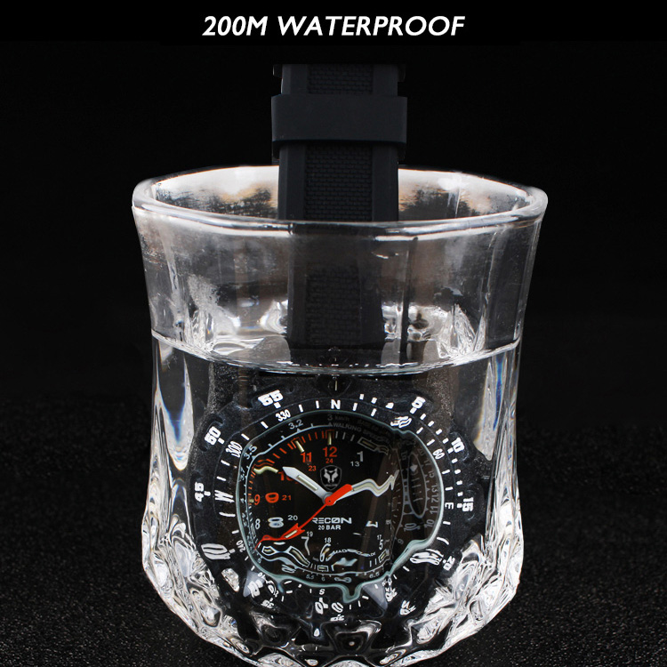Hnlgnox Erkek Pilot Saatler Sp - Rubber Strap Diver incelemesi ve fiyatı