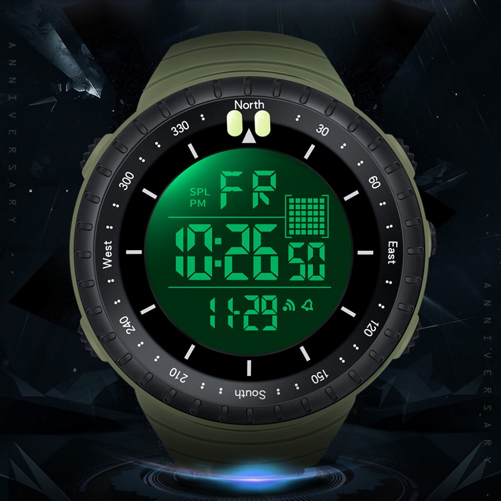 SYNOKE açık askeri dijital saa - Canvas Strap Watch incelemesi ve fiyatı