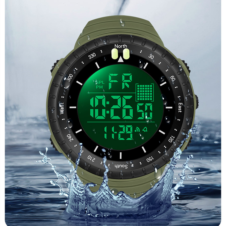 SYNOKE açık askeri dijital saa - Canvas Strap Watch incelemesi ve fiyatı