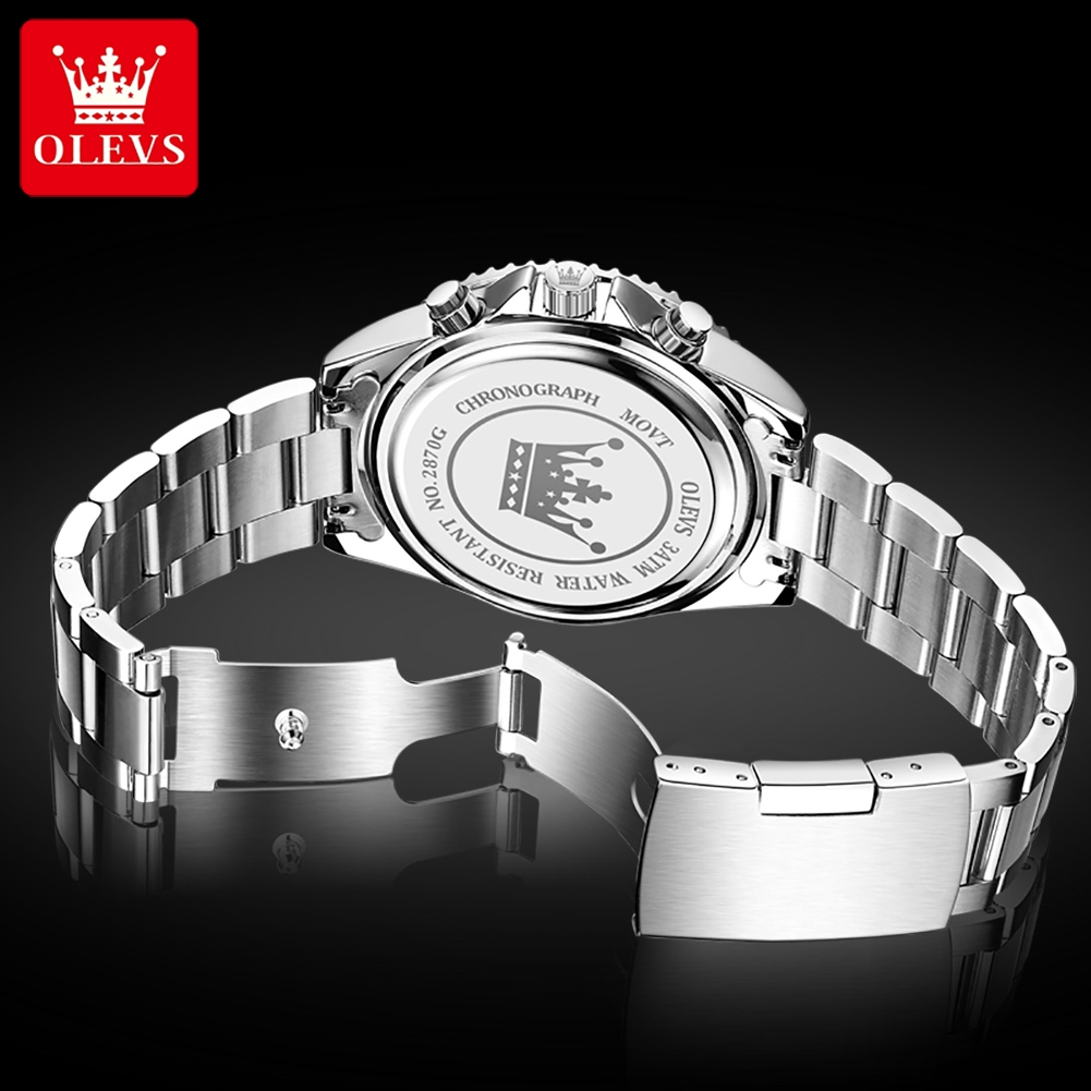 OLEVS 2870 Erkek Kol Saati Ay  - Patek Philippe Watch Nautilus incelemesi ve fiyatı