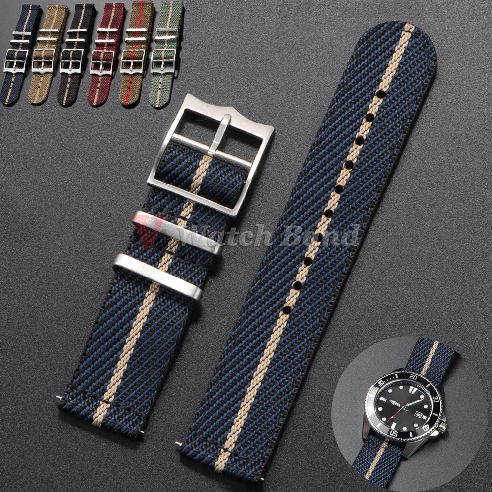 20 22mm Naylon Kayış Tudor Ome - Nato Strap Nylon incelemesi ve fiyatı