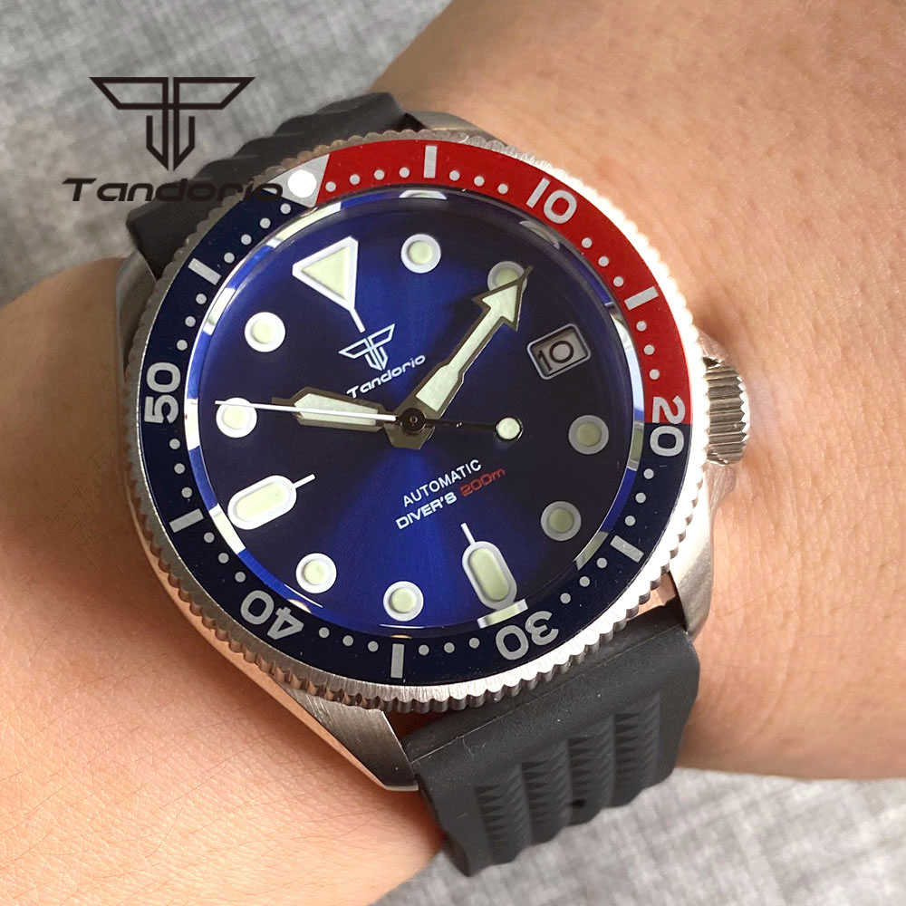 Tandorio NH35A 37mm otomatik e - Rubber Strap Diver incelemesi ve fiyatı